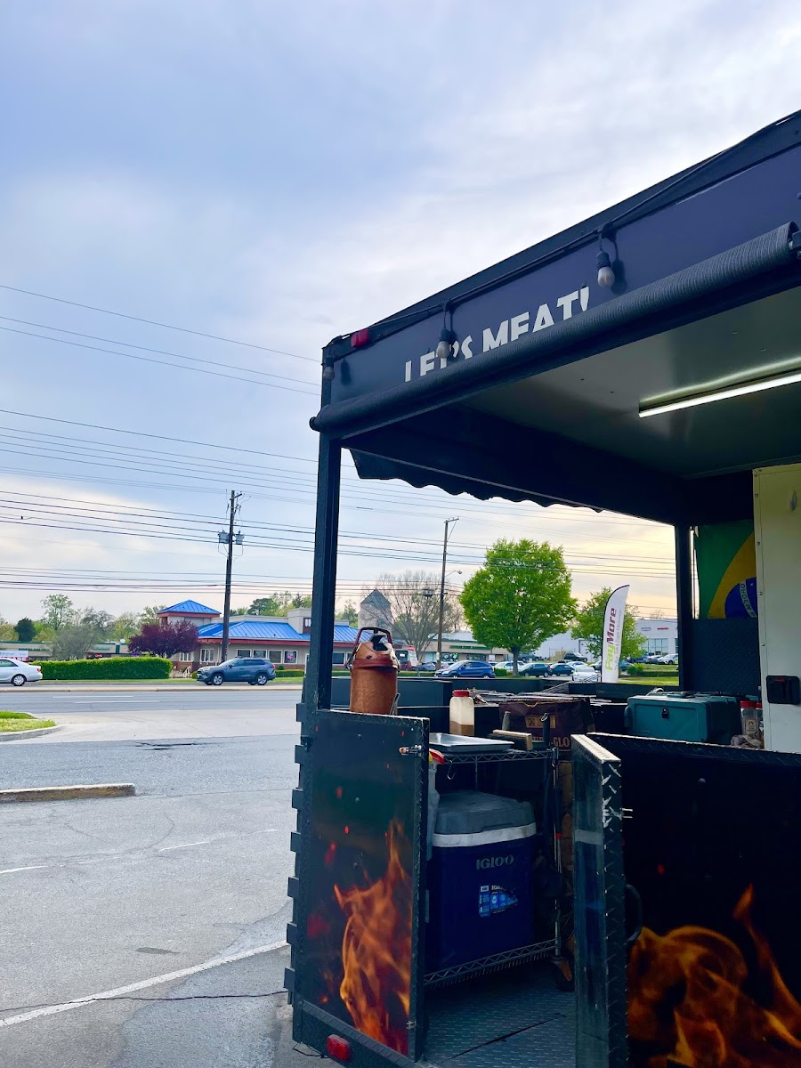 Fire Pit Brazilian Barbecue Food Truck